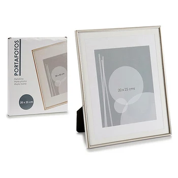

Photo frame Gift Decor Aluminium (20 x 25 cm)