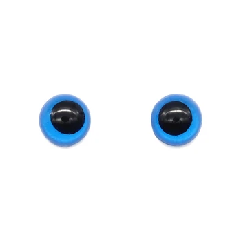 

28542 eyes 12mm (fix. With glue), Pack/8 PCs, color blue