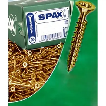 

SCREW WOOD THREAD DIN 7505. 06x080MM BICROMAT. SPAX (200 PCS)