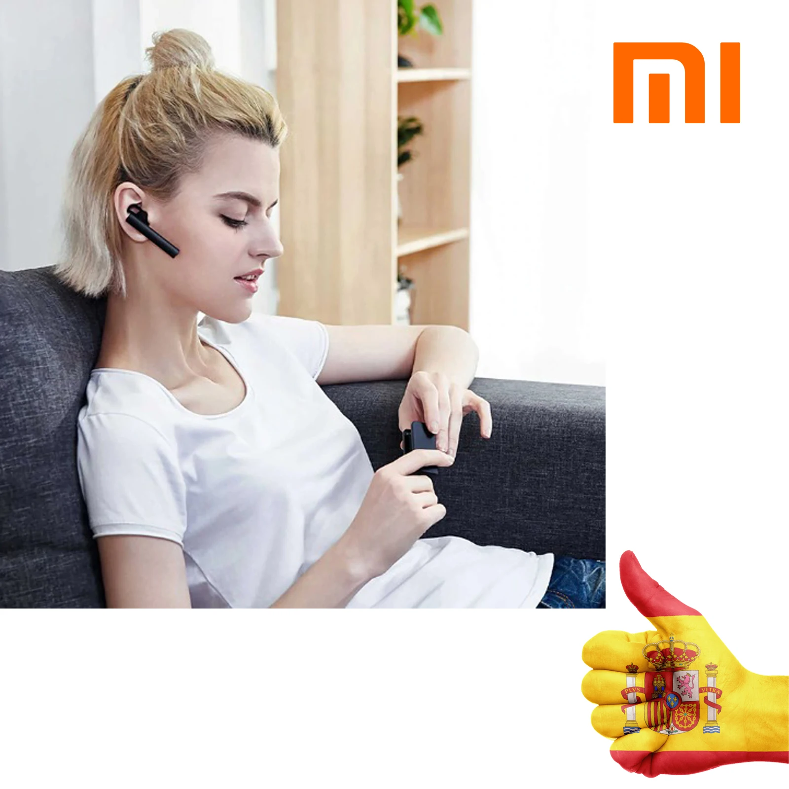 Моя bluetooth-гарнитура BASIC BLACK, BLUETOOTH 4,1, CANC спортивные наушники, гарнитура без рук для X I A или M I Redmi