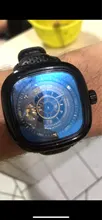 Reloj de pulsera para Hombre, accesorio masculino de pulsera resistente al agua con mecanismo automático de movimiento GMT, complemento mecánico masculino de marca de lujo disponible en color negro, 2021