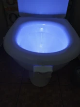 Changeable-Lamp Toilet-Bowl Wc-Light Battery-Powered Motion-Sensor LED 8-Colors Child