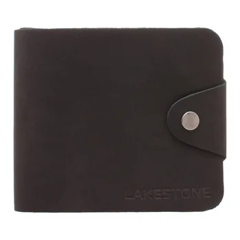 

LAKESTONE purse leather Baltic Black for men