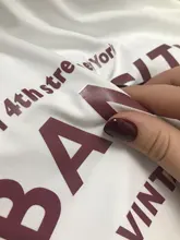 Women's T-Shirts Short-Sleeve Embroidery Black Top White Fashion-Star Korean Casual O-Neck