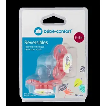 

Pacifier reversionary-silicone 6 / 18M-X2-Network Jungle Vibes Jungle Vibes
