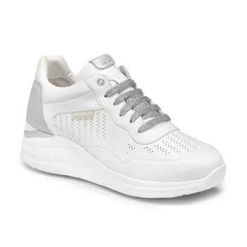 

FLO MARY White Women 'S Sneaker Shoes LUMBERJACK