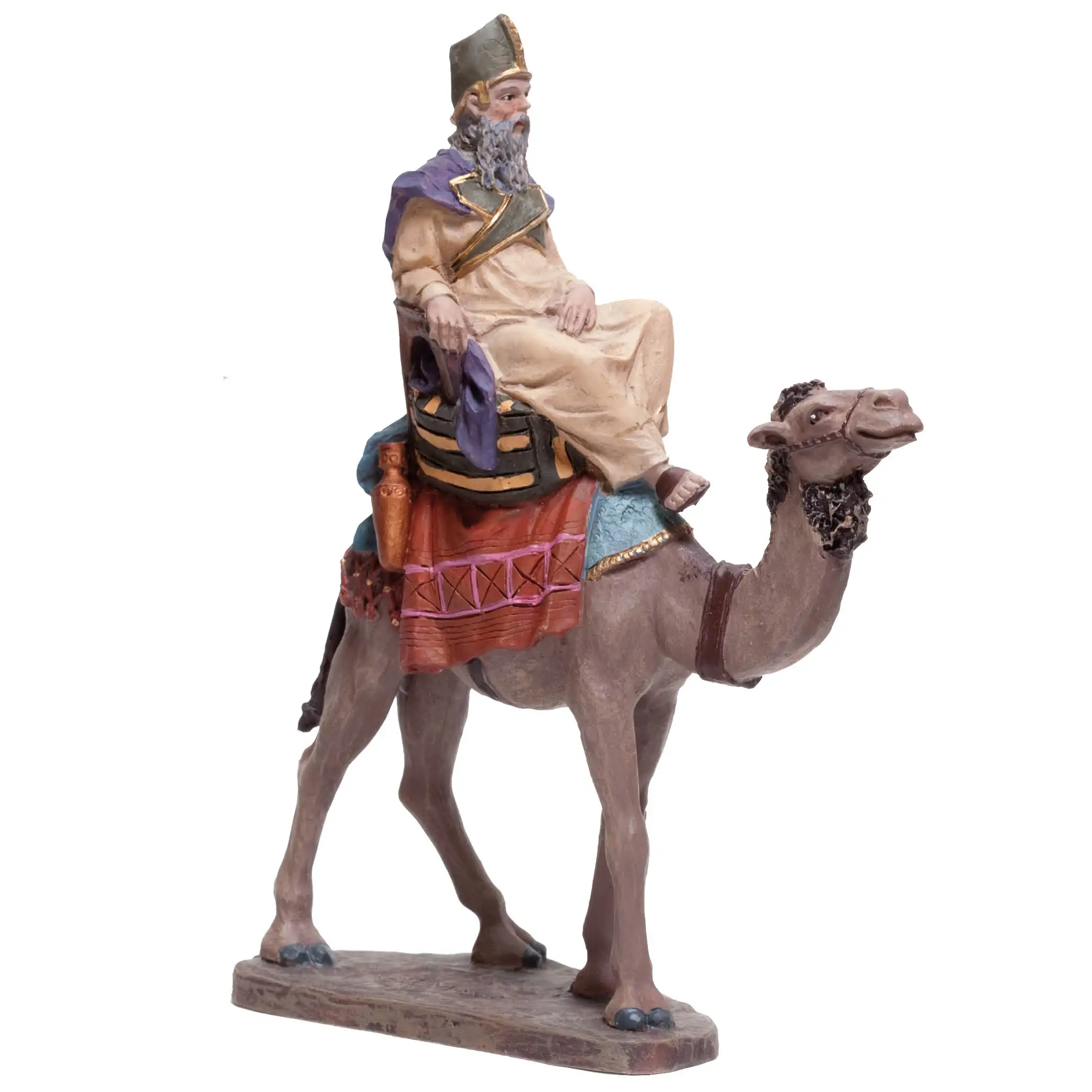 Natale Natività, Nascita, Mangiatoia, Original Replica J. L. Mayo Re Melchor Bel002