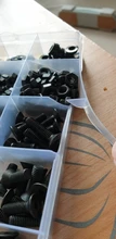 Screw-Set Bolts Assortment-Kit Hex-Socket Cap-Head Round Flat M5 M4 M2 M3 And with Storage-Box