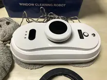 Panadiod-Robot limpiacristales inteligente, limpiador de ventanas con succión potente, anticaídas, Control remoto