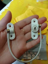 Cerraduras para ventana de bebé, limitador de seguridad para ventana, cerraduras de seguridad infantiles para cajón