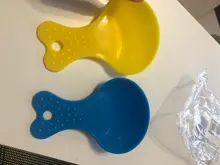 Uds Pet cuchara para comida ecológico y duradero plástico creativo de surtidos perro cuchara de Alimentación de Mascotas suministros