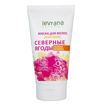 

Косметика, натуральная косметика, Levrana, Леврана, Маска для волос, HM02, Маска для волос "Северные ягоды", 150 мл