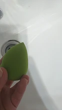 Esponja de maquillaje profesional con gota de agua, esponja cosmética para base correctora, crema, licuadora, esponja de agua suave, venta al por mayor