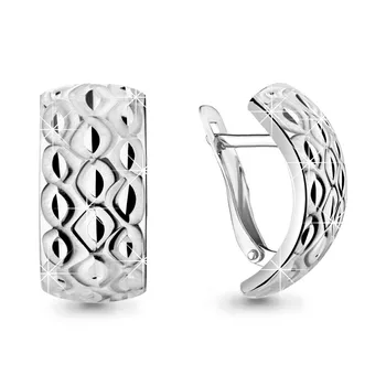 

Aquamarine earrings without inserts, 925 sterling silver