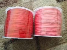 50 metros 0,8mm Cordón de Nylon hilo nudo chino Macrame cable pulsera trenzada cuerda manualidades con abalorios joyería de DIY cable del hilo de rosca