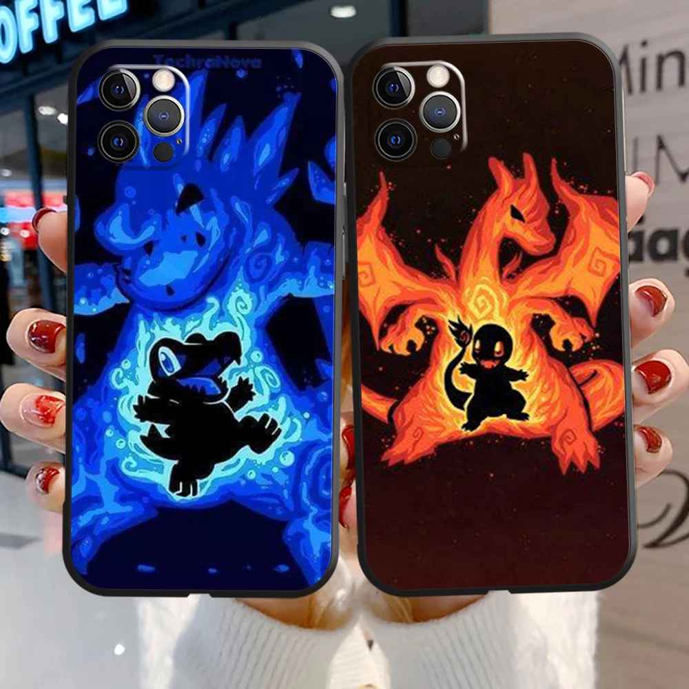 iphone 13 leather case Pokemon Pikachu Cool Case For iPhone 11 13 Pro Max Mini 12 Pro Max X XR XS MAX SE2020 8 7 6 6S Plus NEW HOT Silicone Phone Cover cover for iphone 13