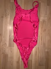 One-Piece Swimsuit XCKNY Sexy Womens T-String Slim AESCO Oil-Gloss Tights Dead-Pool