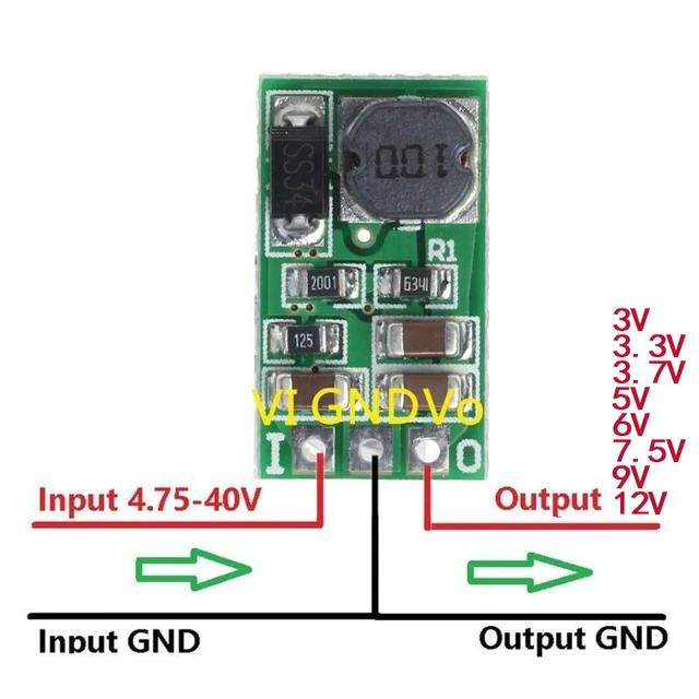 Convertisseur DC/DC, élévateur, 500mA, 65V, 1,5MHz - Actualité