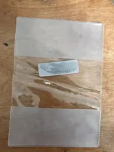 Funda para pasaporte de plástico para hombre y mujer, funda para pasaporte de PVC transparente, resistente al agua, tarjetero de viaje, accesorios para tarjetas de identificación y crédito, 1 unidad