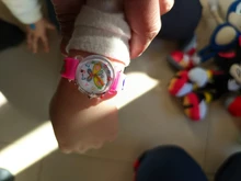 Reloj electrónico de esfera de mariposas para niños y niñas, luz brillante colorida, regalo para fiesta de cumpleaños