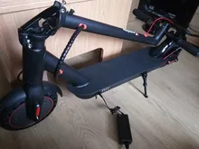 IScooter-Patinete eléctrico inteligente plegable para adultos, monopatín eléctrico con luz LED de 350W