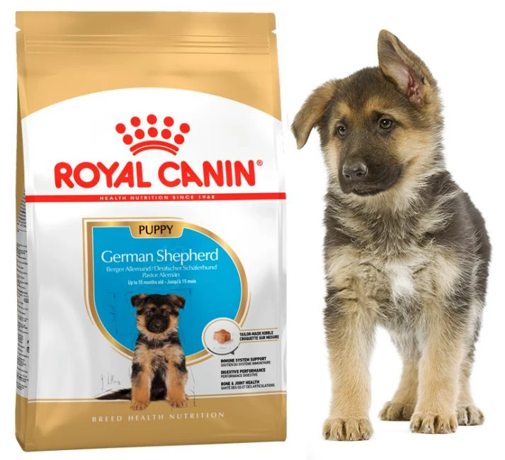 Royal Canin German Shepherd Puppy корм для щенков породы немецкая овчарка 12 кг|Сухой собак| |