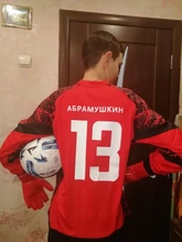 Portero De Fútbol de fútbol con estampado personalizado para niños y niñas, conjunto de ropa de entrenamiento protectora de seguridad