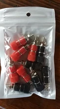 Toma de Banana profesional, 5 uds., 4mm, Conector de enchufe de Banana, niquelado, YTQHANF