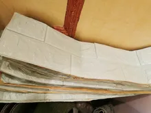 70x15cm 3D Wallpaper DIY Marble Waterproof Sticker Brick PE Foam Panel Wall Papers Home