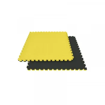 

Budo mats Janett 100*100*2 cm double sided black and yellow