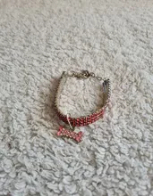 Collar ostentoso de perro de cristales para cachorro, Collar brillante con diamantes de imitación para mascotas, suministros de Perros pequeños S/M/L