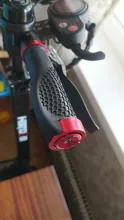 Manillar de bicicleta con tapa extrema de aleación de aluminio, empuñadura con bloqueo, con tapones para MTB, 1 par