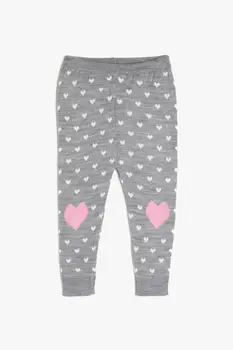 

Koton kids Gray Child Patterned Leggings