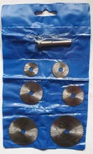 Set Cutter Saw-Blade Power-Tool-Set Wood-Cutting Dremel Circular Metal Discs-Drill Mandrel