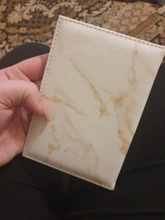 Funda de pasaporte para hombre y mujer, de cuero sintético, estilo de mármol, tarjetero de viaje, porta pasaporte, paquete, BILLETERA, bolso