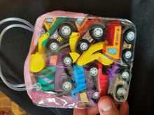 6 uds juguete de modelo de coche atrás coche vehículo móvil camión de bomberos modelo Taxi chico Mini juguetes regalo Diecasts juguete para los niños