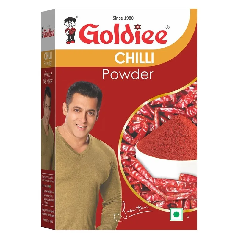 Чили перец красный молотый марки Голди (Chilly powder Goldiee) 100 грамм |