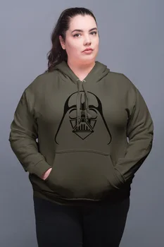 

Angemiel Wear Star Wars Darth Vader Green Women 'S Hooded Sweatshirt