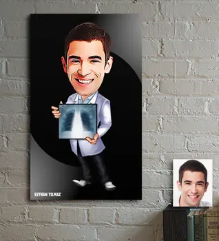 

Personalized Mr Radyolojist Cartoon Wooden Table-1