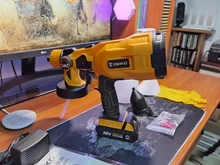 DEKO-PISTOLA DE PULVERIZACIÓN, pulverizador de pintura eléctrico de alta Casa de poder, 220V, 3 boquillas, fácil de rociar y limpiar, perfecto para principiantes