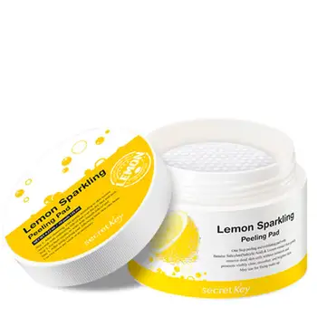 

Cotton pads for peeling secret key lemon sparkling peeling pad