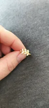 Clip-Earring Jewerly Ear-Cuff Crystal Piercing Gold-Leaf Girls Vintage Women Fashion