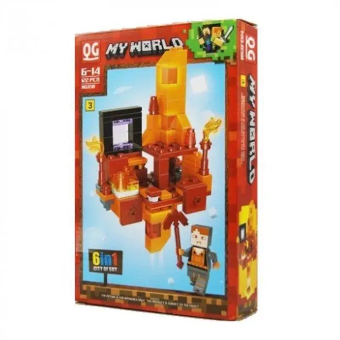 Minecraft My World Lego Set 122 Piece-658-3