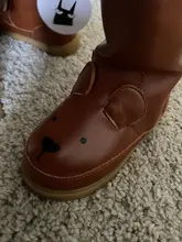 Kids Shoes Sneakers Snow-Boots Rabbit Girls Winter Genuine-Leather Children Cartoon-Animals