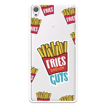 

WP021 Fries costume drawing stand case for Sony Xperia XA