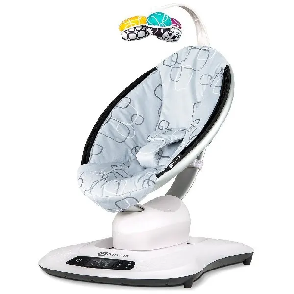 Электрокачели 4moms MamaRoo 4.0 серый плюш