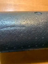 ROEGADYN EPP-Rodillo de espuma para Pilates, rodillo negro de espuma para Yoga, 30/45/60CM, equipo de ejercicio, rodillo de masaje corporal para mujeres/hombres