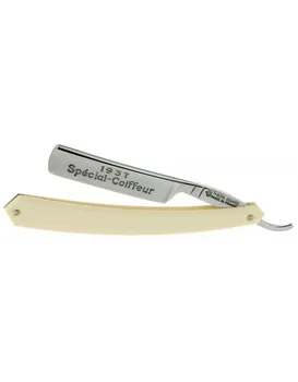 

Thiers-Issard 5/8 Straight Razor Special Coiffeur White Plastic