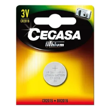

Lithium Button Cell Battery Cegasa CR2016 3V