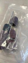 BNG-tapa termo abrasiva para manicura, tapas de bloque de lijado con clavo tipo mandril para el cuidado de los pies, 80, 5 uds.